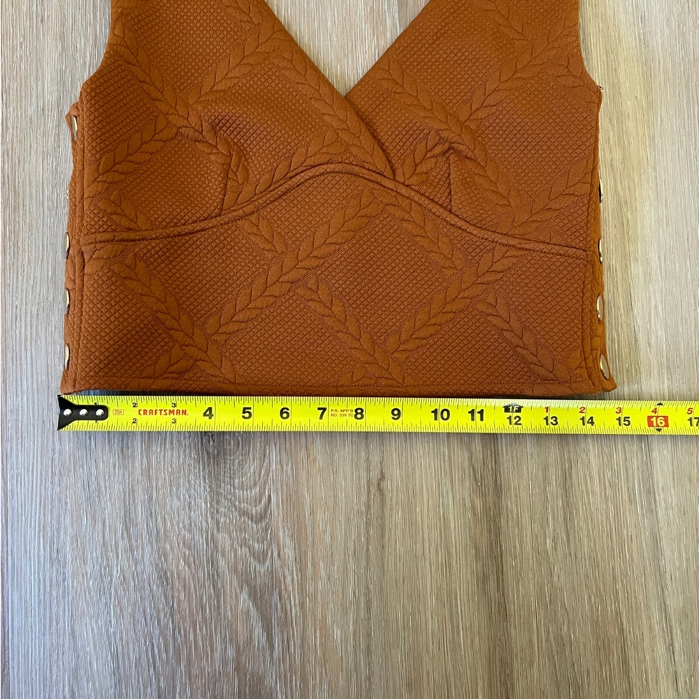 Anthropologie Maeve Orange tank - Picture 7 of 8